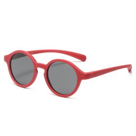 Silicone Kids Sunglasses Polarized UV Protection (Option: C5-Small)