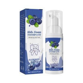 Children's Foam Tooth Cleaning Mousse Toothpaste (Option: Blueberry)