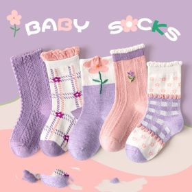 Winter Warm Boys And Girls Middle-aged Baby Socks (Option: Style19-1to3 years)