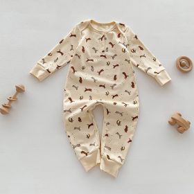 Ins Nordic Style Baby Jumpsuit (Option: Tiger Spot-100cm)