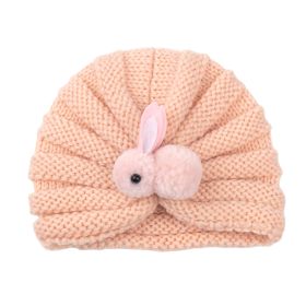 Children Wool Knitted Hat Autumn And Winter (Option: Xueya Color Rabbit)